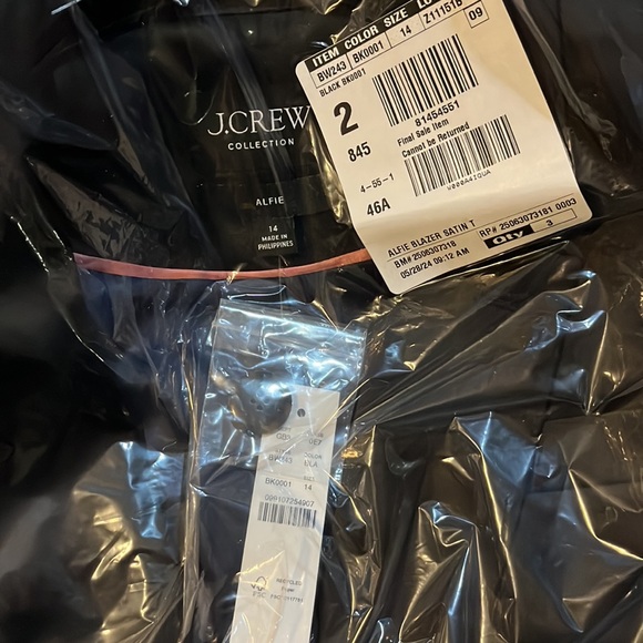 J.Crew Collection Alfie satin blazer - Picture 13 of 13